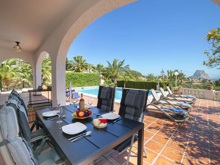 Ferienhaus für 4 Personen, mit Garten und Pool in Calpe - 2