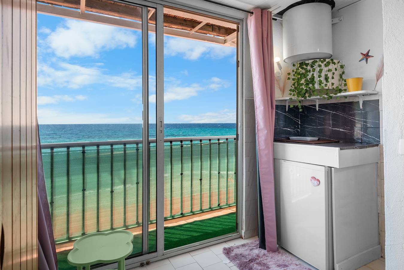 Estudio 'Porte Rouge 6' con vistas al mar in Parque nacional Port-Cros