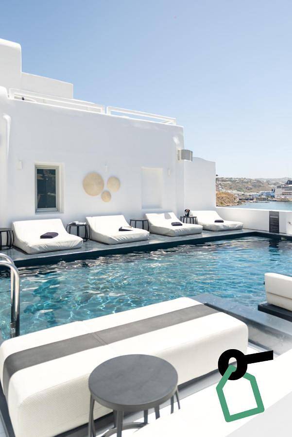 Hôtel pour 2 personnes, avec Balcon et Terrasse ainsi que Piscine et Sauna
