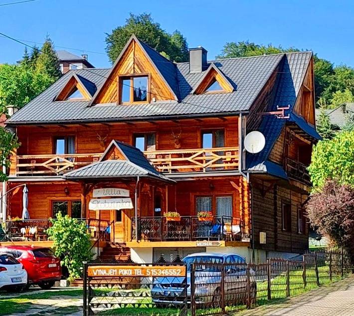 Dom gościnny dla 2 osób, z ogród i widok, zwierzęta dozwolone w Krynica-Zdrój
