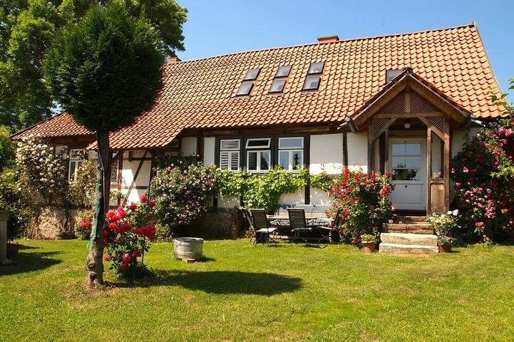 Ferienhaus für 8 Personen, mit Garten und Sauna in Naturpark Südharz