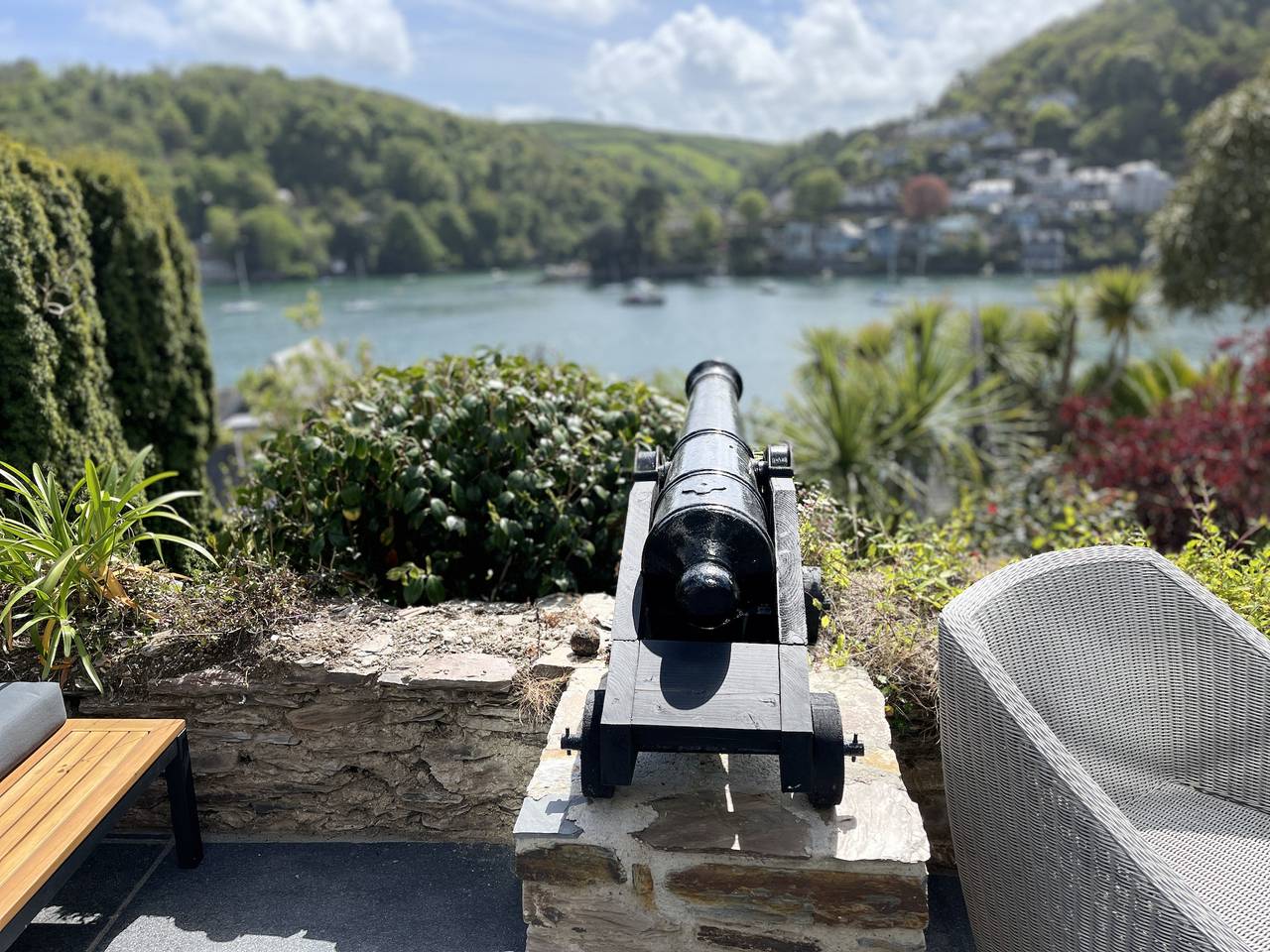 Two Guns in Kingswear, South West England