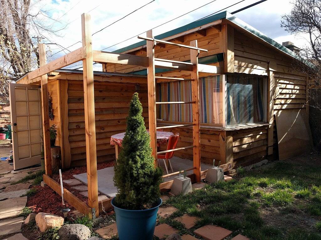 Kleines Häuschen in Flagstaff in Flagstaff, Coconino Nationalwald