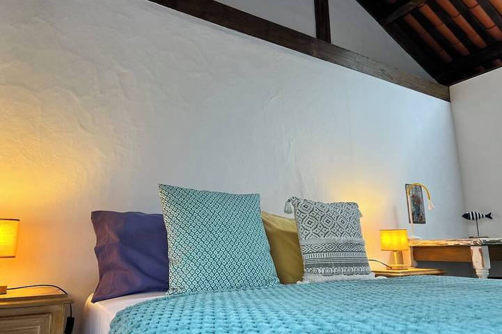 Charming Little Home Terrace with wonderful ocean and mountain views. Fast Wi-Fi in Realejo Alto, Los Realejos