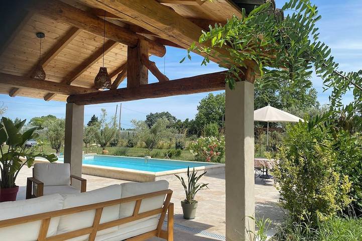 Maison de vacances pour 7 personnes, avec jardin et piscine - 1