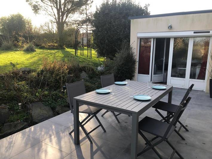 Maison de vacances pour 4 personnes, avec Terrasse et Jardin à Colleville-sur-Mer