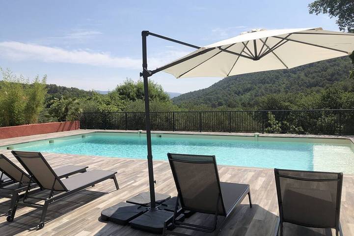 Maison de vacances pour 2 personnes, avec piscine et jardin - 1