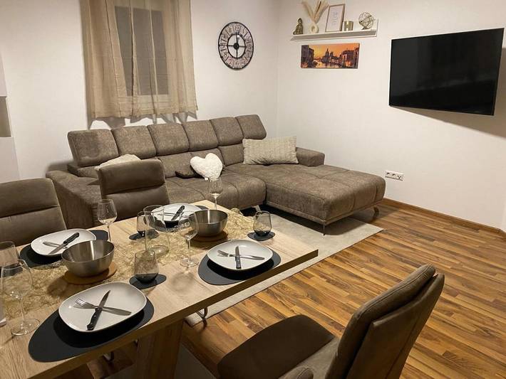 Ferienwohnung für 4 Personen, mit Terrasse in Aulendorf