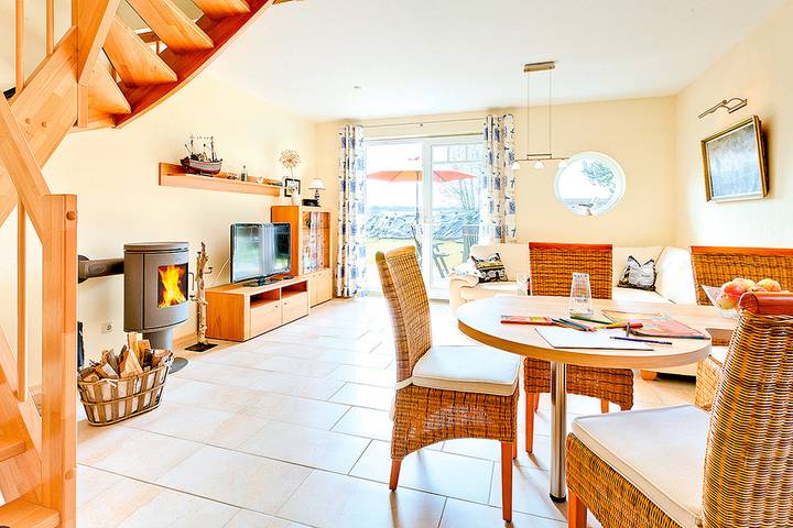 Ferienwohnung für 3 Personen, mit Ausblick und Garten sowie Terrasse in Wieck am Darß - 4