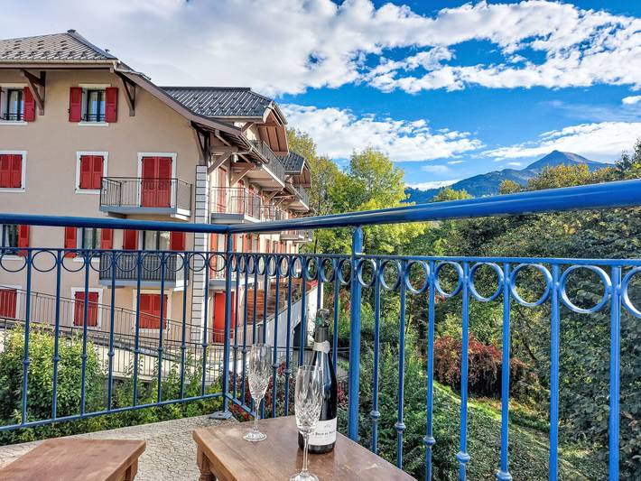 Gîte pour 6 personnes, avec Balcon dans Thermes de Saint Gervais les Bains