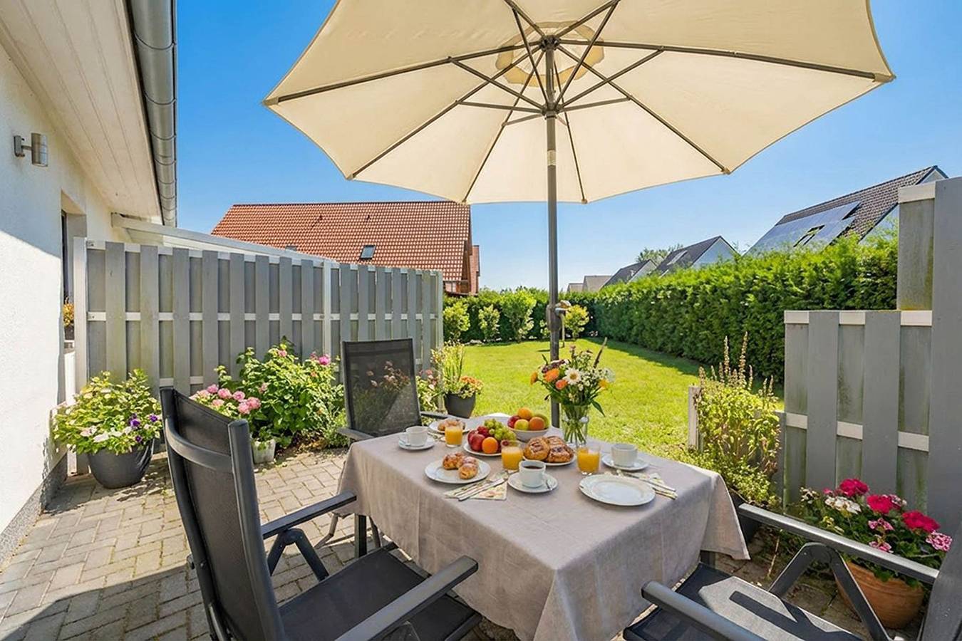 Ganze Wohnung, Ferienwohnung Zum Sonnenuntergang in Pudagla - mit Terrasse und schnellem Wlan in Pudagla, Usedom