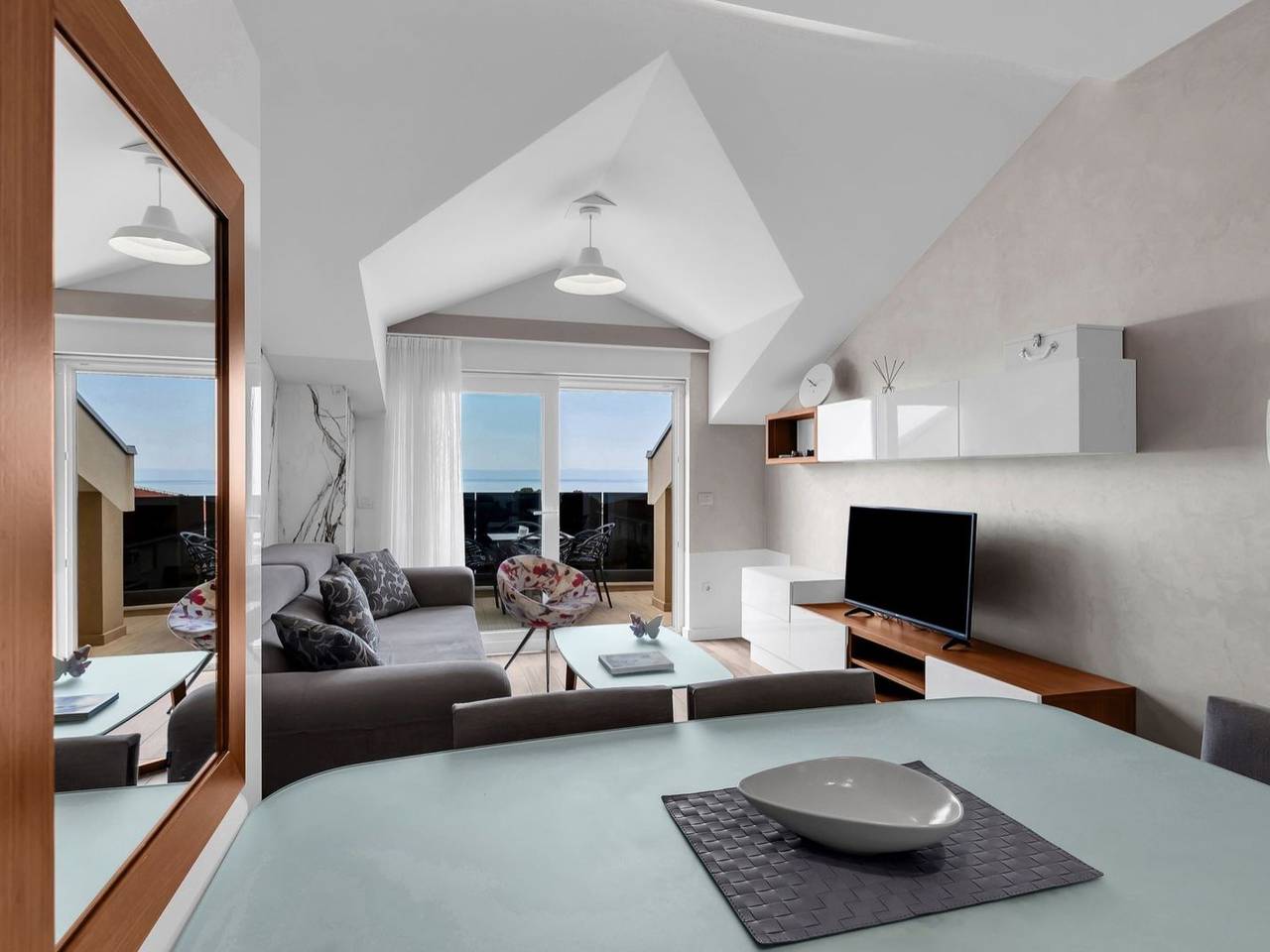 Hel leilighet, Brotis - apartment with sea view in Promajna, Makarska Riviera