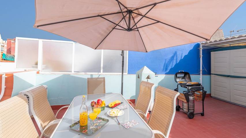 Chalet para 6 personas, con Balcón/Terraza en Málaga