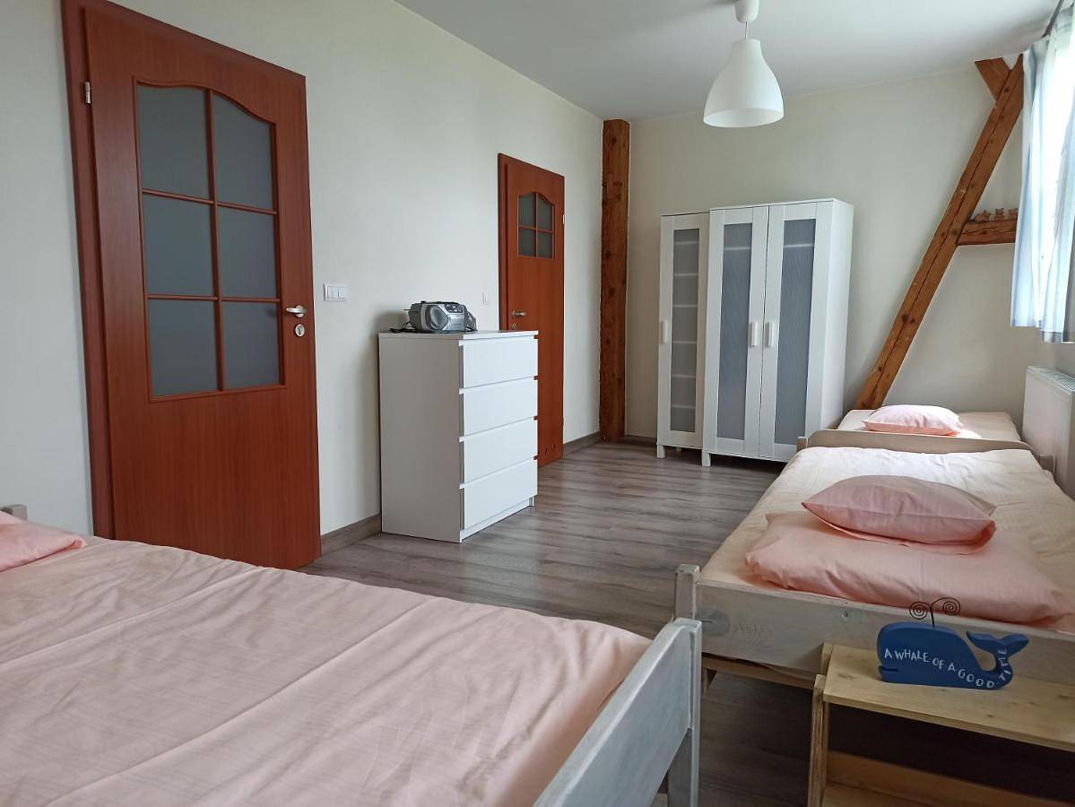 Ganze Ferienwohnung, Double Room with Lake View in Gardna Wielka, Slowinzischer Nationalpark