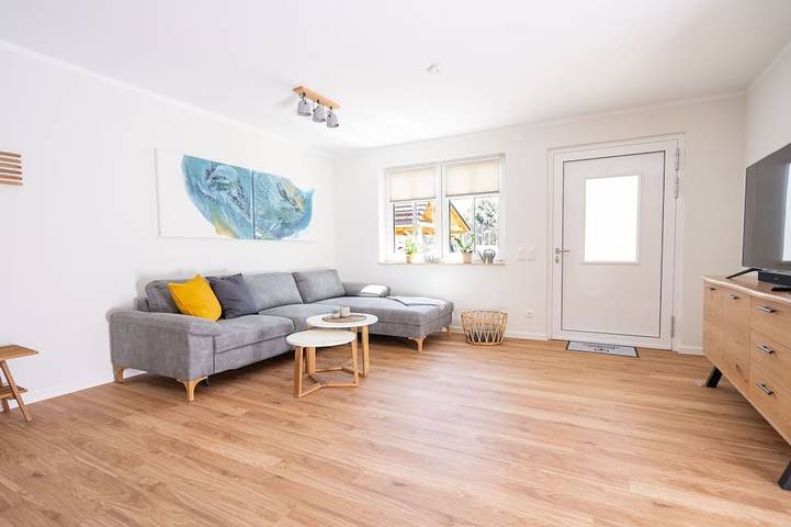 Ferienwohnung für 3 Personen, mit Terrasse und Garten