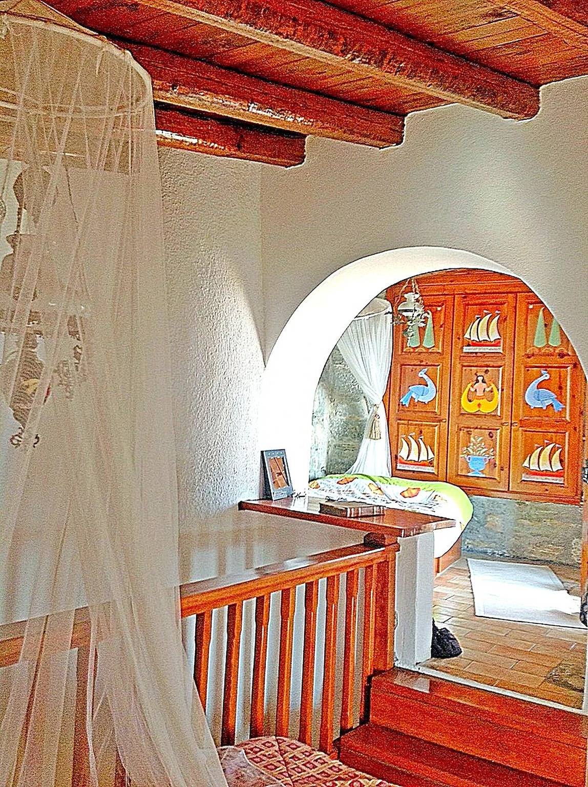Sea view house Leonidas Sleeps 3 with balcony bbq in Lasithi