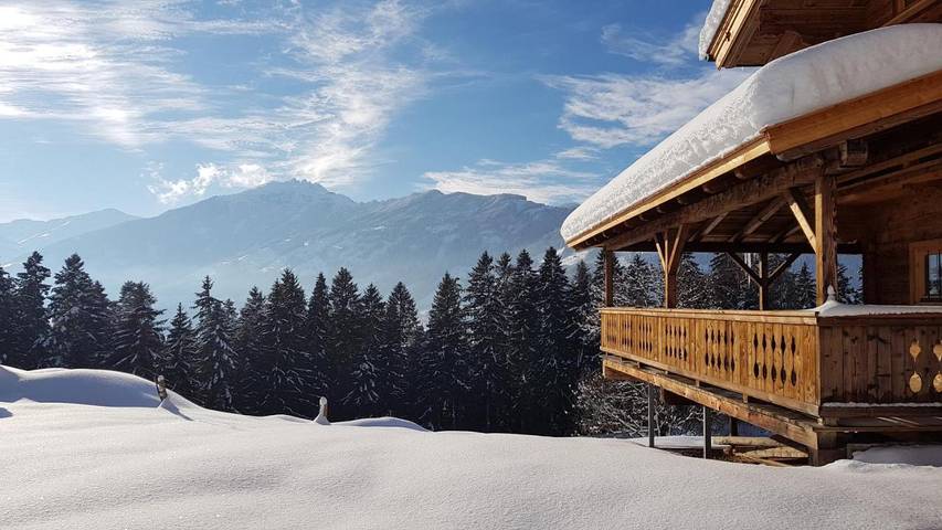 Chalet für 10 Personen, mit Balkon und Terrasse sowie Garten und Sauna in Hart im Zillertal