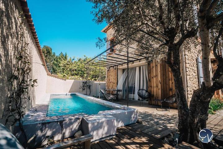 Maison de vacances pour 6 personnes, avec piscine et terrasse