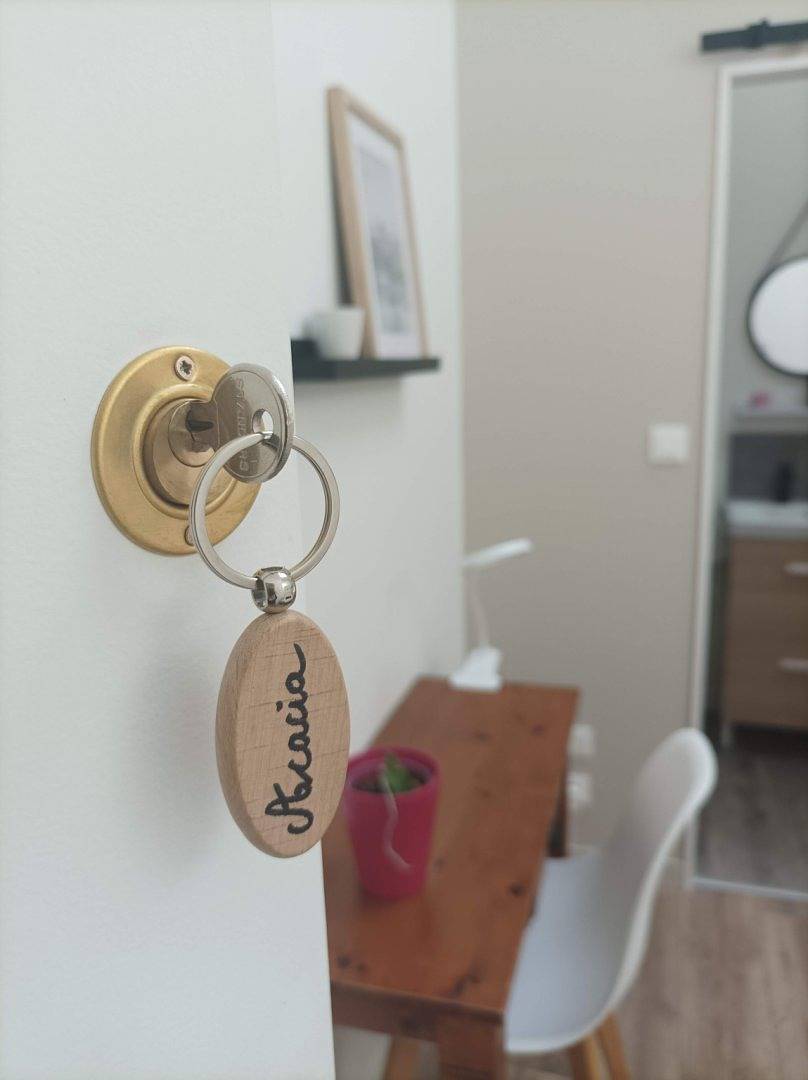 Chambres d'hôtes "Les Iris" Petit déjeuner- Futuroscope - Chambre 2 - Acacia in Avanton, Vienne (France)