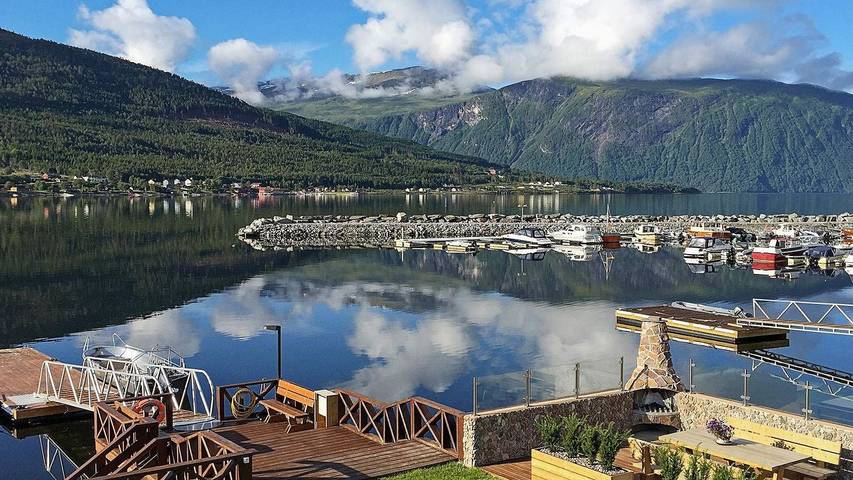Ferienwohnung für 7 Personen, mit Terrasse und Sauna in Norwegen
