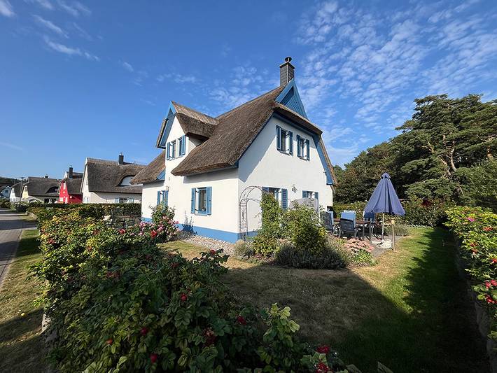 Ferienhaus für 4 Personen, mit Garten und Terrasse sowie Ausblick in Juliusruh
