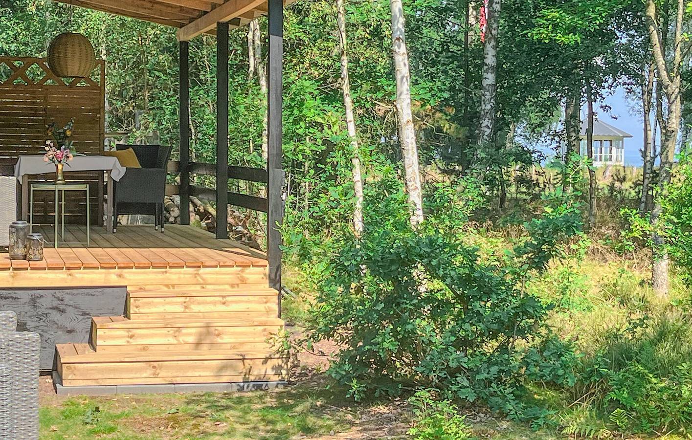 Feriehus for 4 personer med hage in Virksund, Limfjord i Vestjylland