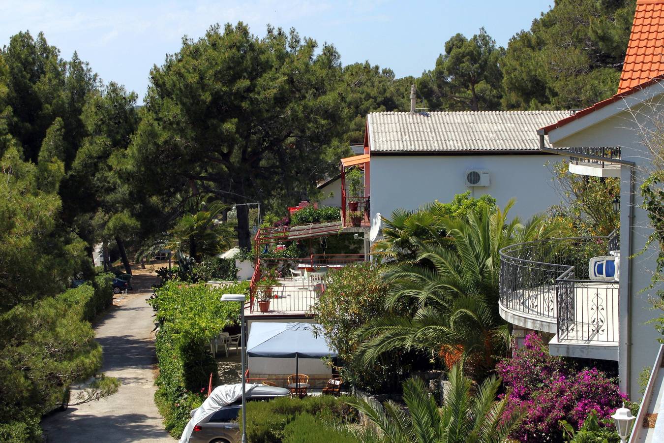 Ganze Wohnung, 2-Zimmer-Ferienwohnung mit Terrasse und Meerblick Mali Losinj, Losinj A-2493-b in Mali Lošinj, Lošinj