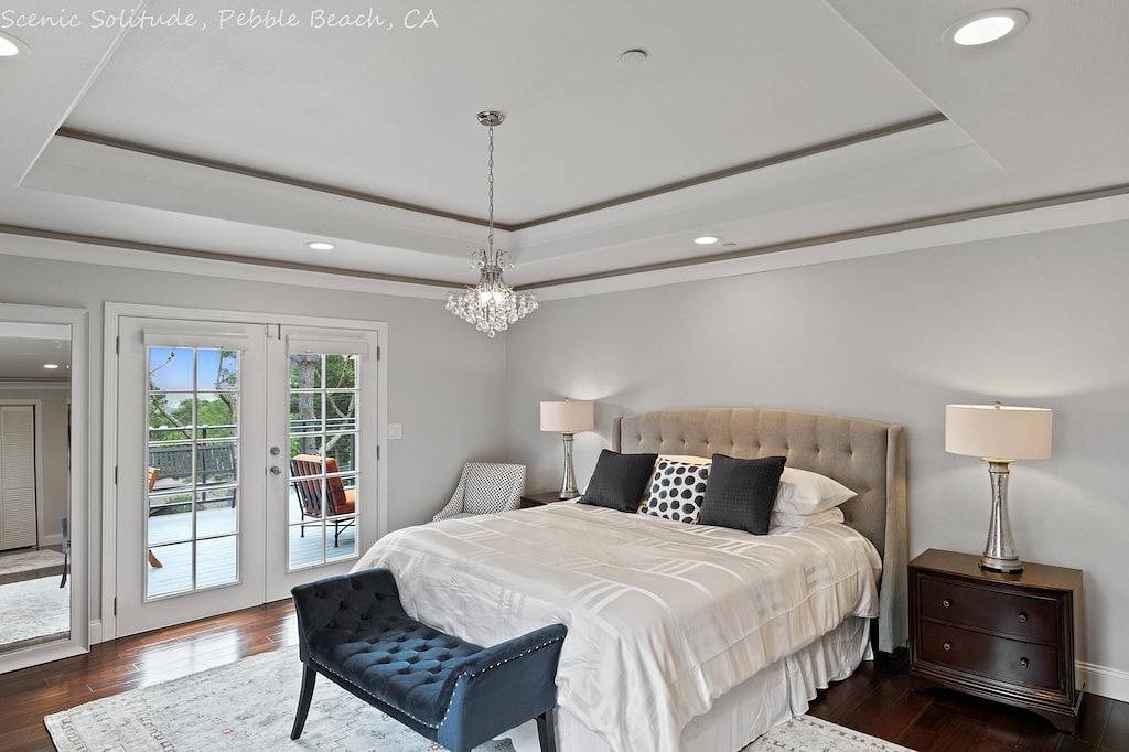 Scenic Solitude: Gorgeous Remodeled 3 Bedroom 2 and a Half Baths Panoramic Views in Pebble Beach, Monterey County