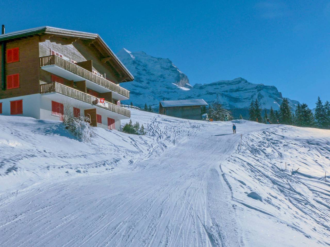 Appartement entier, Tschingelhorn Apt. R in Wengen, Lauterbrunnen