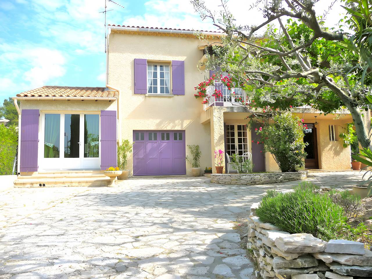Chambres d'hôtes La Sousto - Chambre Lavande in Châteaurenard, Région d'Arles