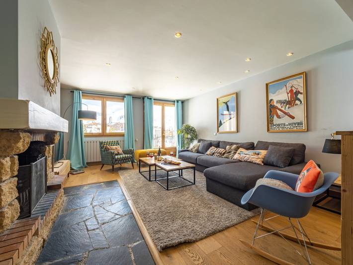Chalet pour 12 personnes à Tignes