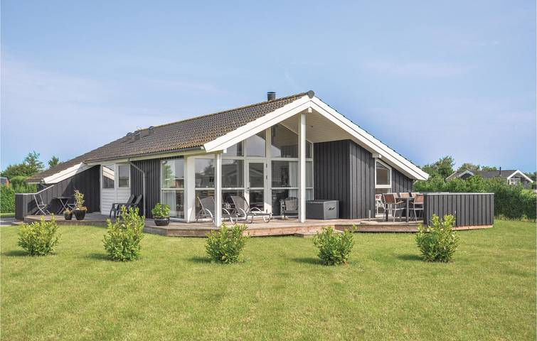 Ferienhaus für 8 Personen, mit Terrasse und Whirlpool sowie Garten und Sauna in Skovmose - 3