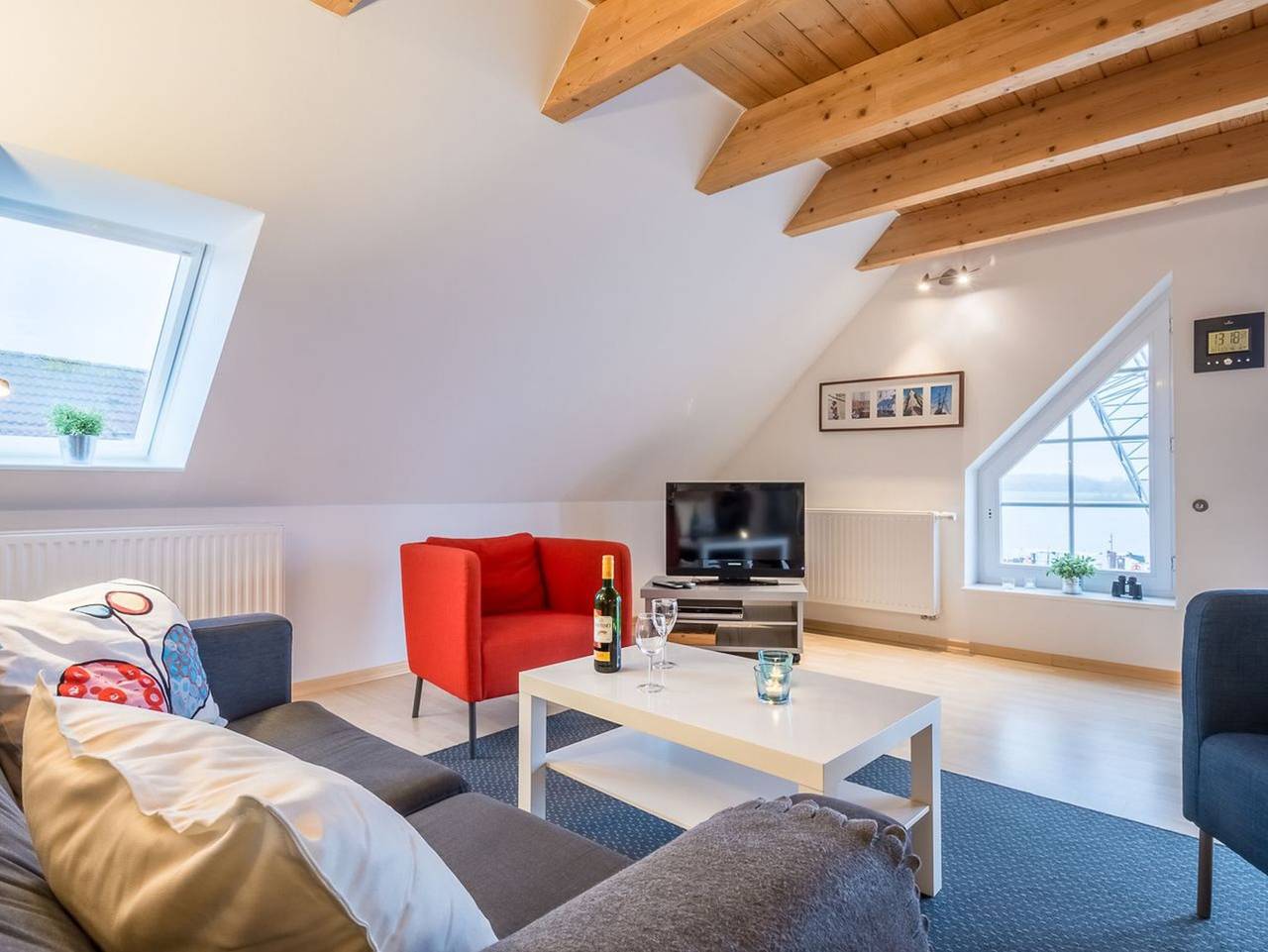 Ganze Ferienwohnung, Hafen-Harmonie - Ferienwohnung Hafen-Harmonie in Bad Arnis in Arnis, Kappeln & Umgebung