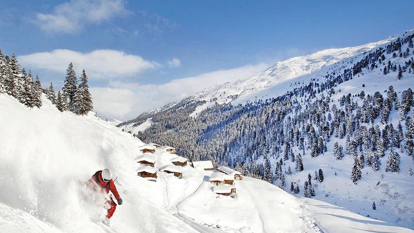Chalet für 8 Personen, mit Garten und Sauna in Hochfügen