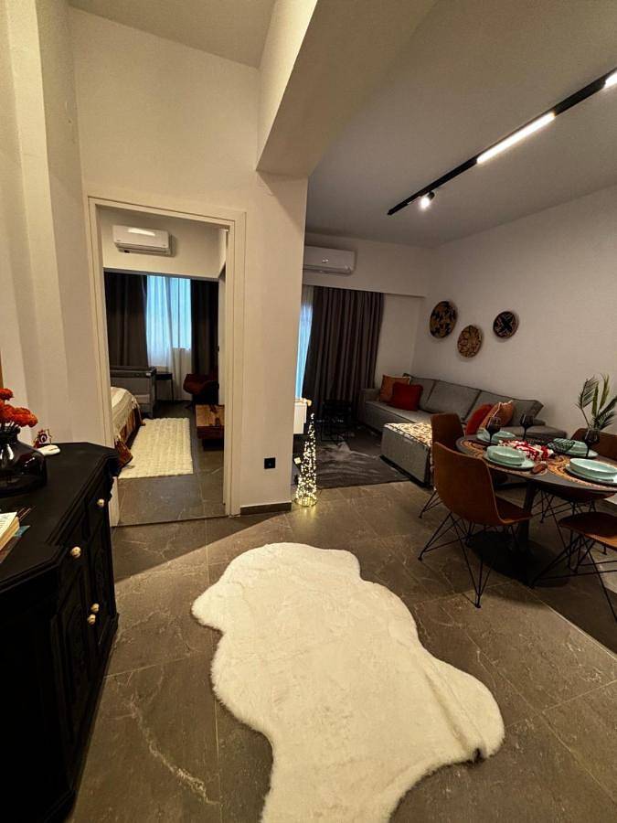 Vakantieappartement voor 4 personen, met balkon en uitzicht in Lesbos