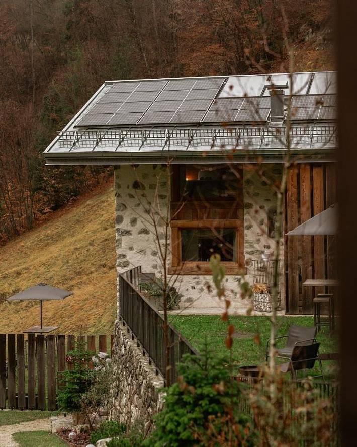 B&B für 2 Personen, mit Garten und Sauna sowie Ausblick, mit Haustier im Trentino