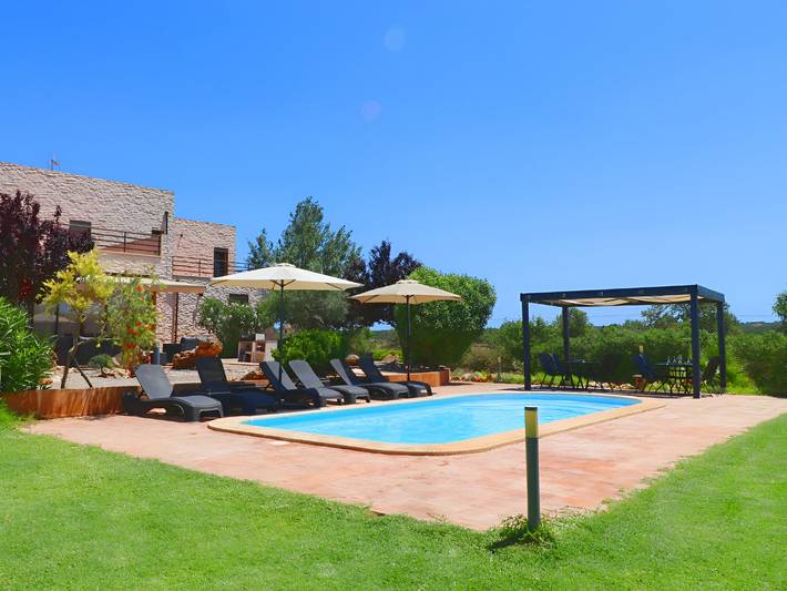 Gîte für 6 Personen, mit Garten und Terrasse sowie Whirlpool, mit Haustier auf Mallorca