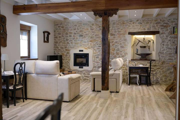 Casa de vacaciones para 7 personas, con jardín y vistas en Provincia de Palencia