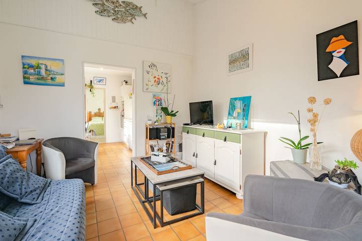 Casa de vacaciones 'Sa-Mi-Ra' cerca de la playa con terraza in Meschers-sur-Gironde, Region de Rochefort