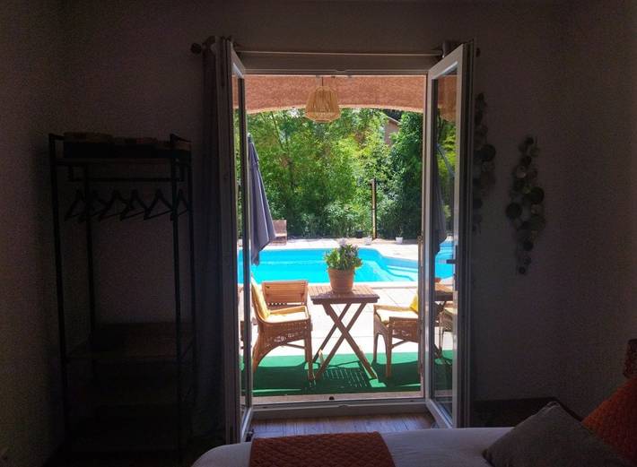 Location de vacances pour 2 personnes, avec piscine et jardin à Carcassonne - 4