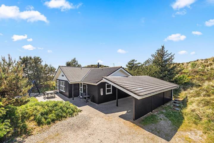 Ferienhaus für 6 Personen, mit Balkon/Terrasse und Terrasse sowie Sauna in Filsø See