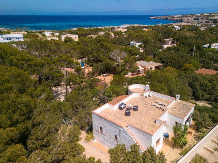 Casa rural para 6 personas, con Terraza y Jardín en Es Pujols