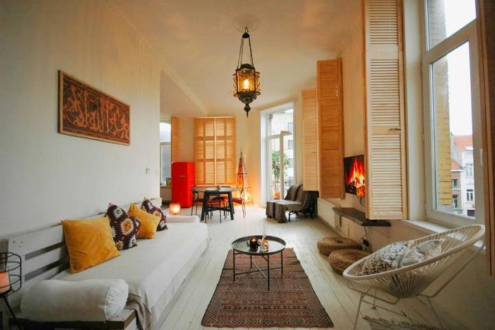 Loft voor 4 personen, met terras en uitzicht in Antwerpen