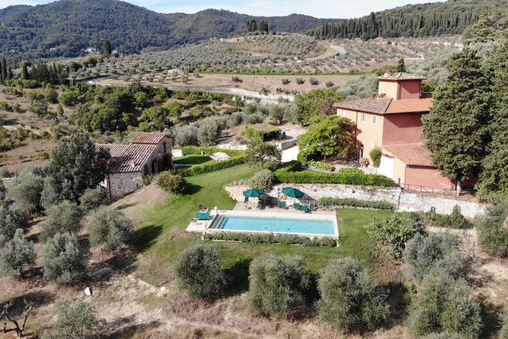 Villa für 20 Personen mit Garten in Rignano sull'Arno, Valdarno