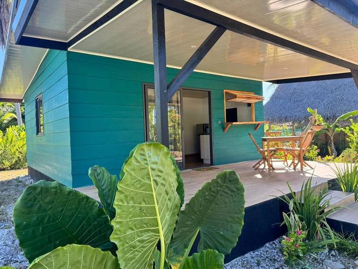 Location de vacances pour 3 personnes, avec jardin dans Polynésie française - 4