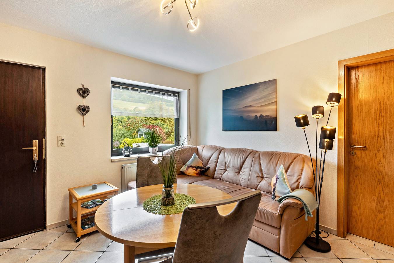 Geheel appartement, Appartement 'Fischer' met uitzicht op de bergen, privéterras en Wi-Fi in Diemelsee, Upland