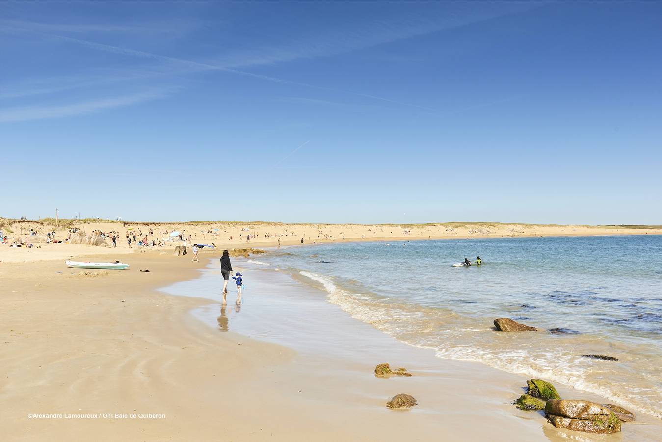 Les Courlis, maison de vacances près des plages in Kerhillio, Erdeven
