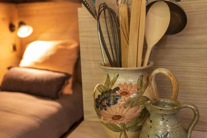 Cabane en bois pour 4 personnes, avec terrasse à Autrans - 4