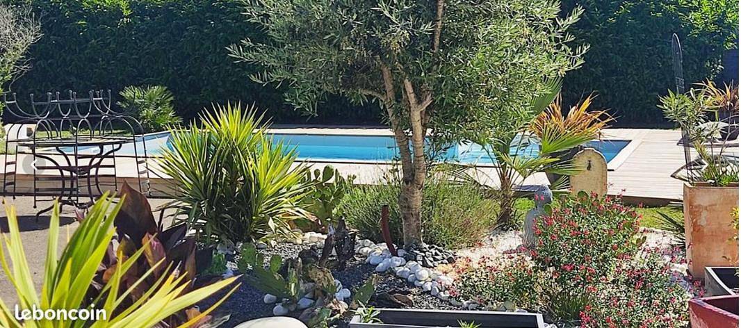 Maison de vacances pour 7 personnes, avec piscine ainsi que vue et jardin