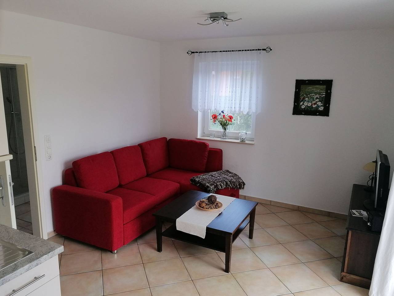 Ganze Ferienwohnung, Ferienhaus Wiesenblick - Ferienwohnung Wiesenblick 2-1 Sz bis max. 2 Pers. in Karlshagen, Usedomer Norden